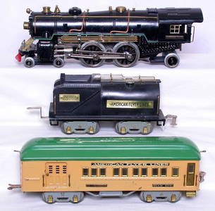 826: American Flyer prewar 4340, 4341, 4342, 4343, OB