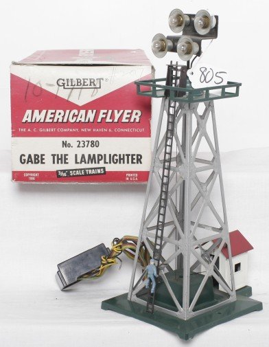 American Flyer 23780 Gabe The Lamplighter, OB