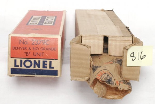 Lionel 2379 Rio Grande original boxes only - 3