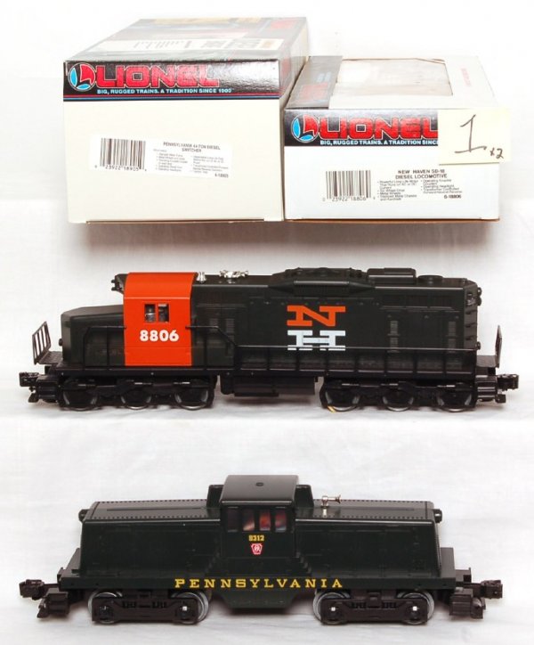 Lionel 18806 and 18905 diesel locos in OB