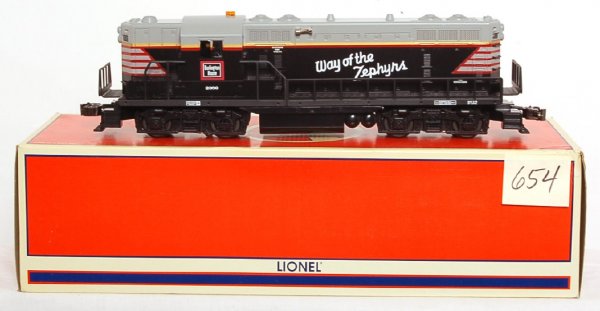 Lionel 18569 C.B. and Q. GP-9 No. 2380 in OB - 2