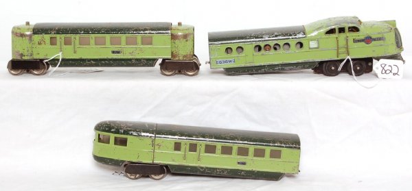 Tough green Lionel 636 City of Denver - 2