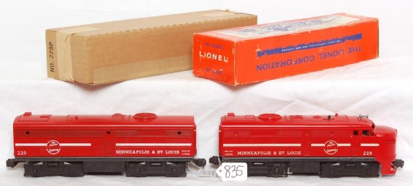 Lionel 229 MStL Alco AB units, OB - 2