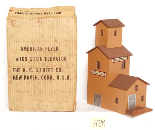 American Flyer No. 165 Grain Elevator in OB