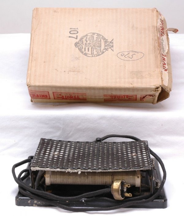 Lionel Unusual 107 Direct Current Reducer Boxed - 3