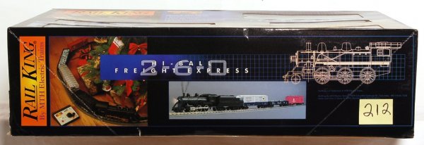 MTH Rail King 30-4020-1 B and O 2-6-0 set in OB