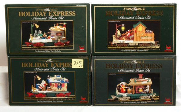 New Bright The Holiday Express extra add-on cars - 2