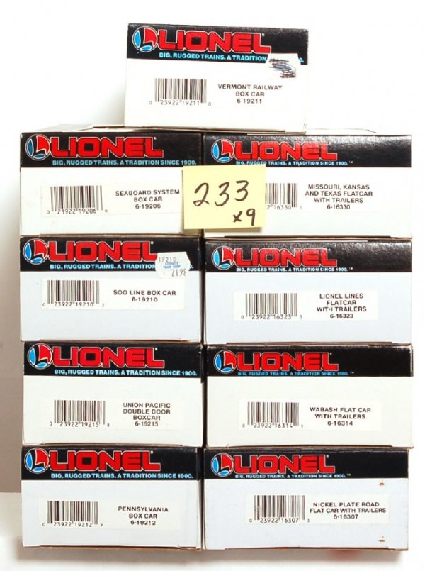 Lionel 19211, 19206, 19210, 19215 and more in OB 