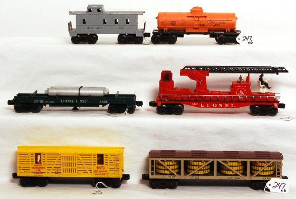 Lionel 6473, 6475, 3362, 3512, 6025, 6017