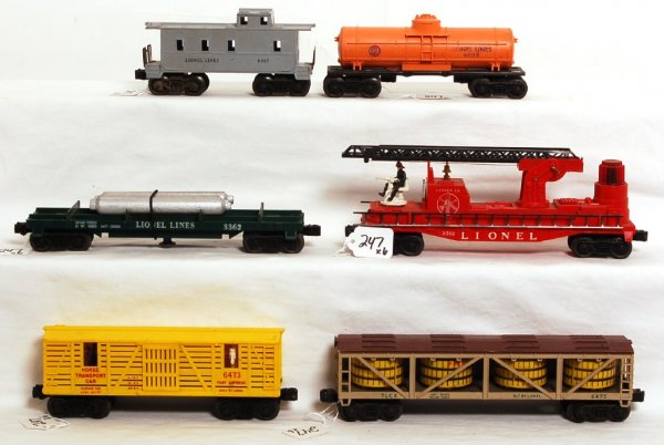 Lionel 6473, 6475, 3362, 3512, 6025, 6017 - 2