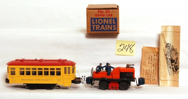 Lionel No. 50 in OB and No. 60