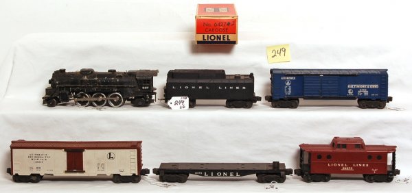 Lionel 637, 6026W, 3662, 6468, 6175, 6427-1 