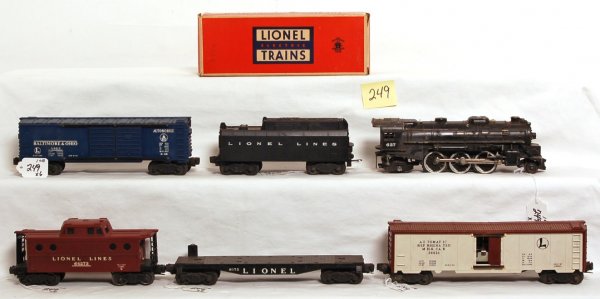 Lionel 637, 6026W, 3662, 6468, 6175, 6427-1  - 2