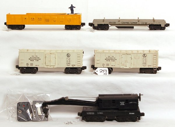 Lionel 3361, 3562-50, 3472, 3472, 2460, 96c, OTC