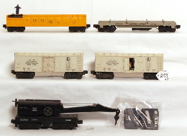 Lionel 3361, 3562-50, 3472, 3472, 2460, 96c, OTC - 2