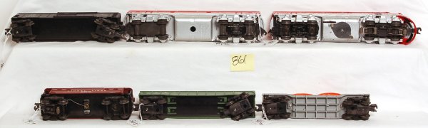 Lionel boxed 1517W Texas Special set, OB - 4
