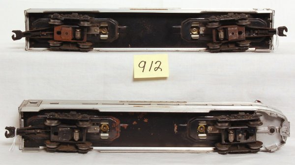 Lionel 2531 and 2532 aluminum cars, OB - 3