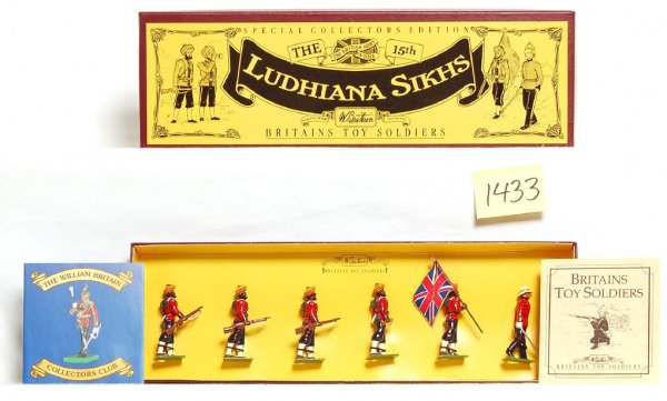 Britains 8832 The 15th Ludhiana Sikhs in OB Mint