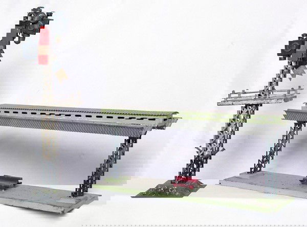 Bing semaphore signal and station platform: Bing semaphore signal and station platform, C2.