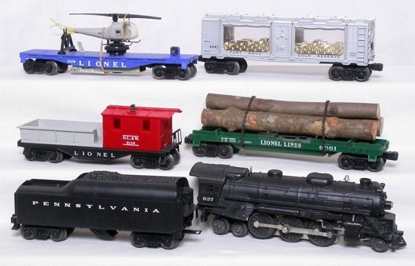 Lionel 2571 boxed 637 steam set