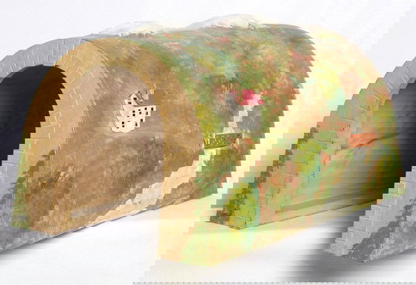 Lionel WG 120L lighted tunnel: Lionel WG 120L lighted tunnel, C4-5.