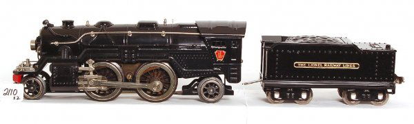 Lionel Classics 1835E 2-4-2 loco and tender: Lionel Classics 1835E 2-4-2 loco and tender, great looking C8+.