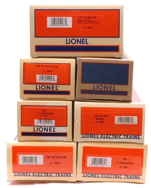 Lionel Toy Fair 19923 19931 19937 29217 19956 MIB - 2