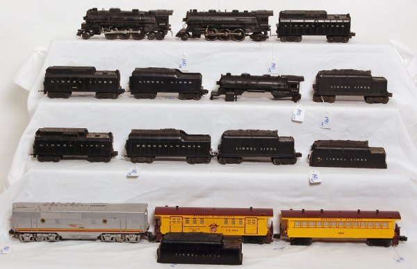Lionel 2037, 2466W, 1666, 2466WX, 2344C, more