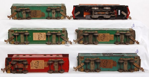 American Flyer 4000, three 4017, 4020, 4021 - 3