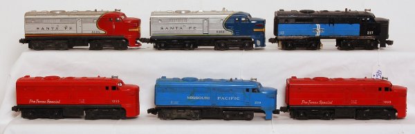 Lionel 1055, 219, 217, 8020, 1055, 8351 Alcos - 2