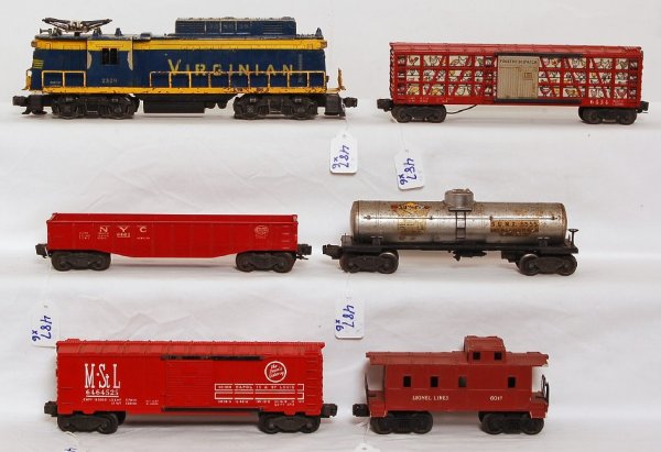 Lionel 2329, 6434, 6462, 6555, 6464-525, 6017