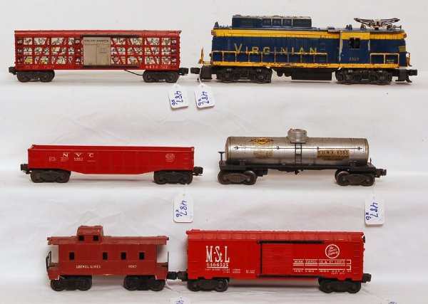 Lionel 2329, 6434, 6462, 6555, 6464-525, 6017 - 2