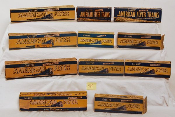 Two very large boxes full of A.F. S gauge boxes - 2