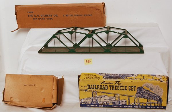American Flyer lot, boxes, trains, accessories... - 4