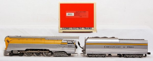 Lionel 18043 C&O semi scale Hudson in OB