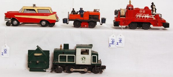 Lionel No. 50, 52, 58, 68 motorized units