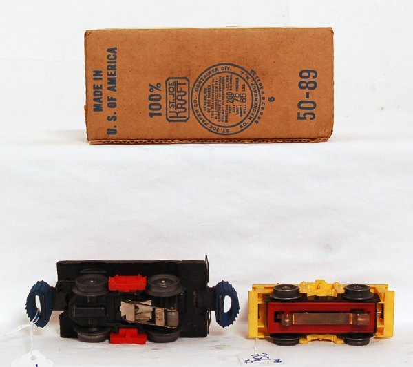 Lionel No. 50 gang car in OB, No. 65 hand car - 3