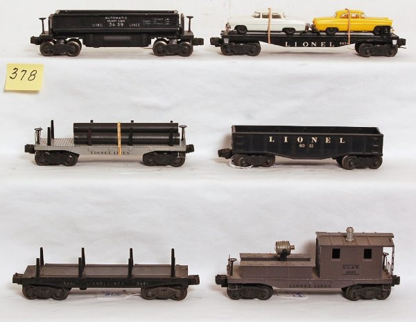 Lionel 2411, 6012, 6424, 3459, 3451, 6420