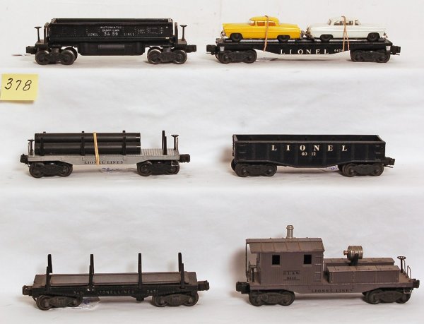 Lionel 2411, 6012, 6424, 3459, 3451, 6420 - 2