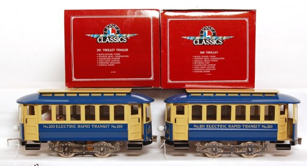 Lionel 13900/13901 trolley/trailer 200 and 201 OB