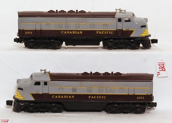 Lionel 2373 Canadian Pacific F3 AA units - 2
