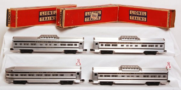 Lionel Canadian Pacific 2552 dome, 2551 OB - 2