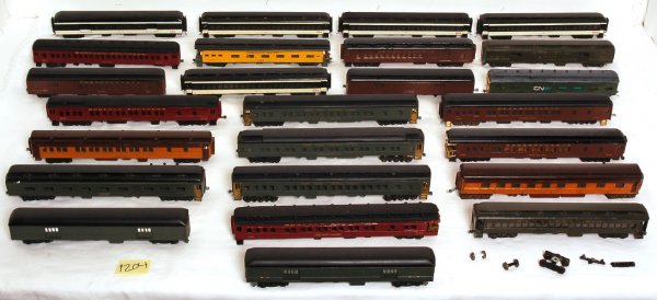 Twenty-five kit built OO gauge passenger cars - 2