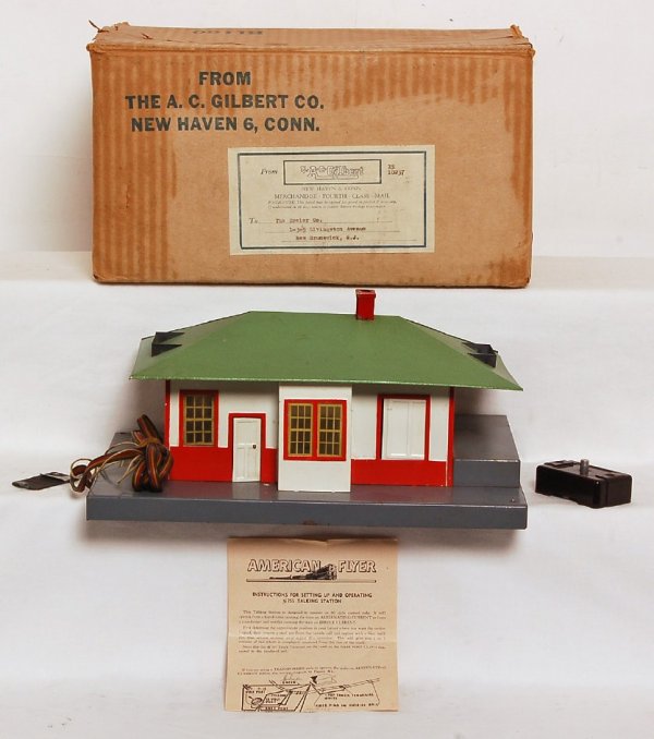 American Flyer 755 talking station in OB