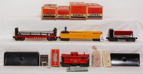 Lionel 3562-50, 3559, 6467, 2457 in OB