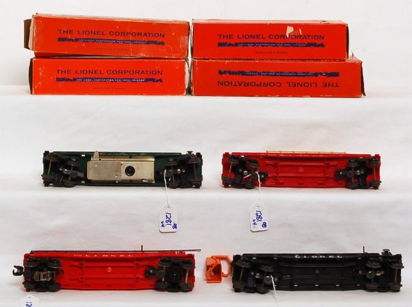 Lionel 3519, 6812, 3512, 6516 in OB  - 3
