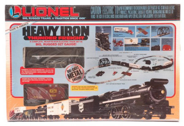 lionel heavy iron train set