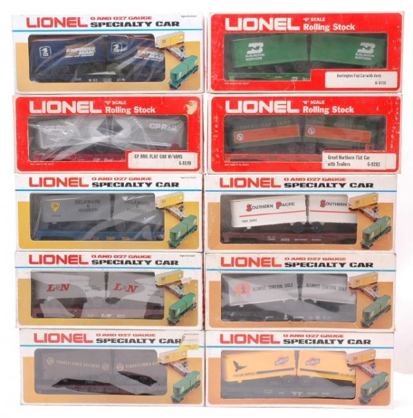 Lionel 6531 9133 9149 92229226 9282 9285 9333 MIB