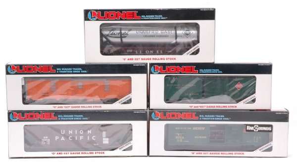 Lionel 16237 16348 16631 19319 19655 Freights MIB