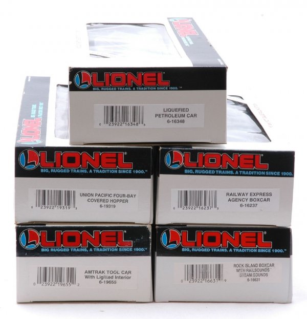 Lionel 16237 16348 16631 19319 19655 Freights MIB - 2